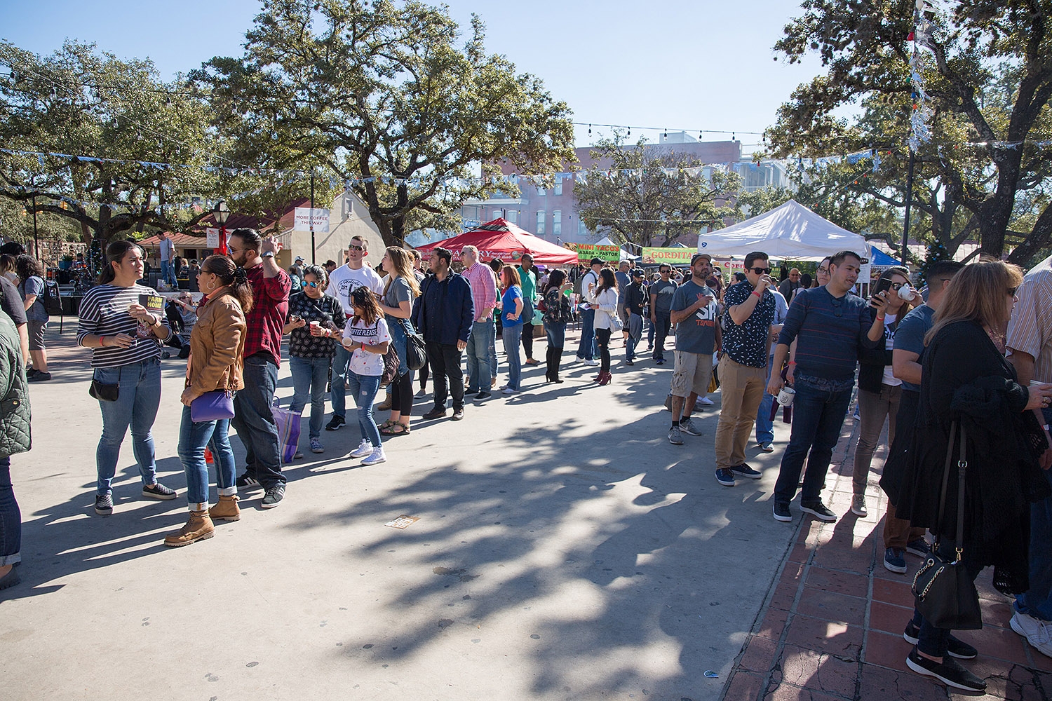 Java lovers descended on La Villita on Saturday for the sold out San Antonio Coffee Festival. <em><b>Photo by B. Kay Richter | Heron contributor</b></em>