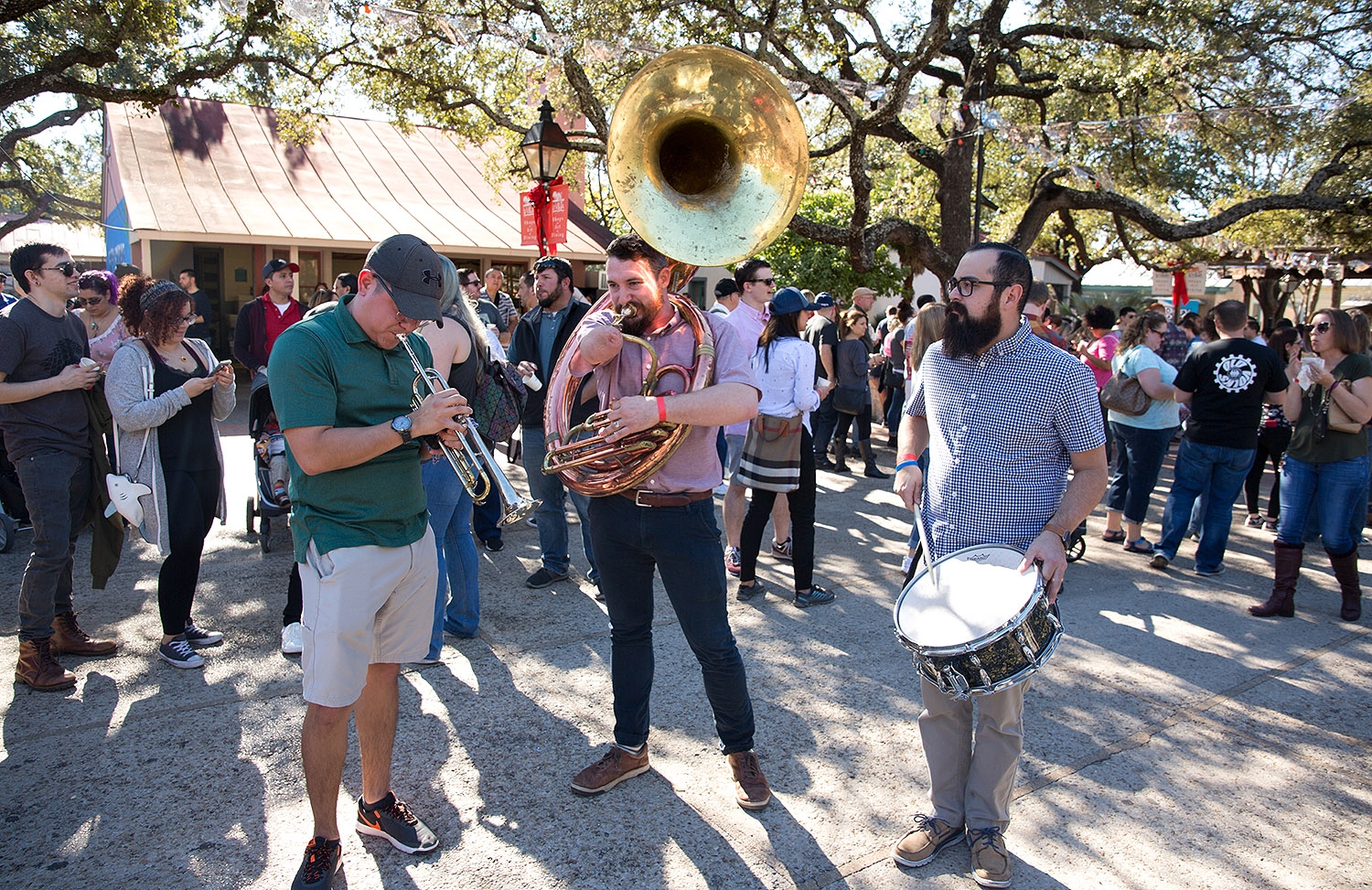 Java lovers descended on La Villita on Saturday for the sold out San Antonio Coffee Festival. <em><b>Photo by B. Kay Richter | Heron contributor</b></em>