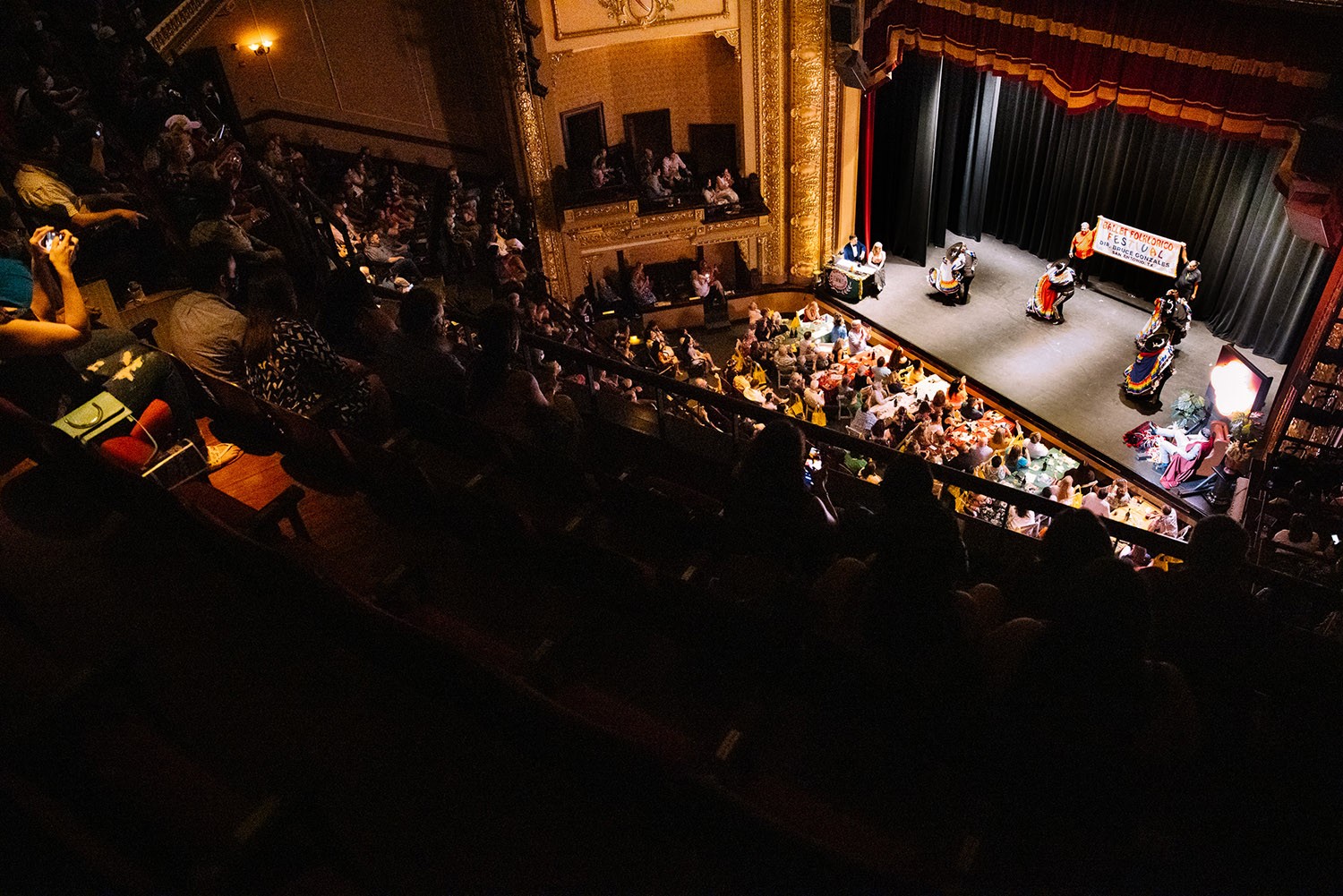 Fiesta Cornyation returned to the Charline McCombs Empire Theatre on Tuesday night, April 5, 2022, in downtown San Antonio, Texas, after a two-year hiatus. Photo by Chris Stokes | @_chrisstokes_ | Heron contributor