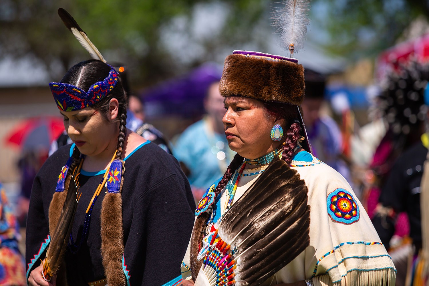 Dozens attended a Native American Fiesta Pow Wow at Mission County Park #2, San Antonio, Texas. Photo by Kaylee Greenlee Beal | Heron contributor