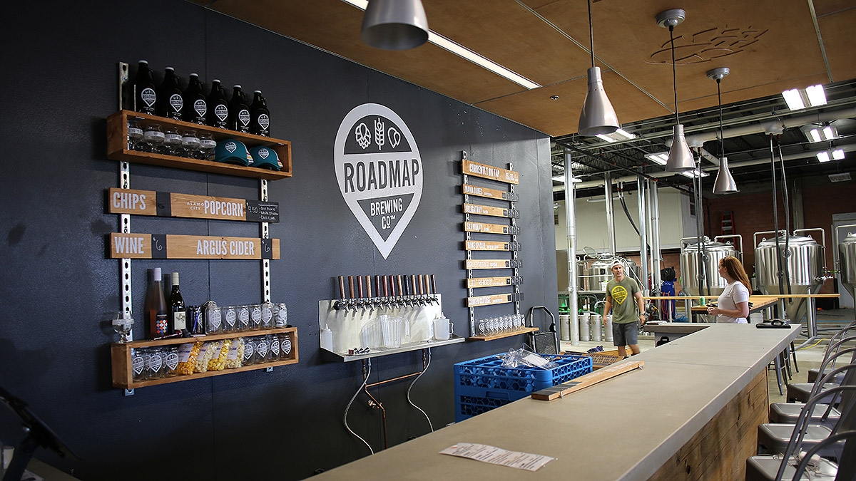 Roadmap Brewing Co. is located at 723 N. Alamo St. <em><b>Photo by Ben Olivo | Heron</b></em>