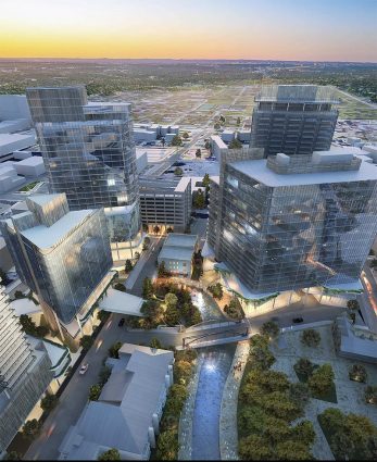 Riverplace is a planned $400 million mixed-use development in northwest downtown that would occupy both sides of the River Walk.