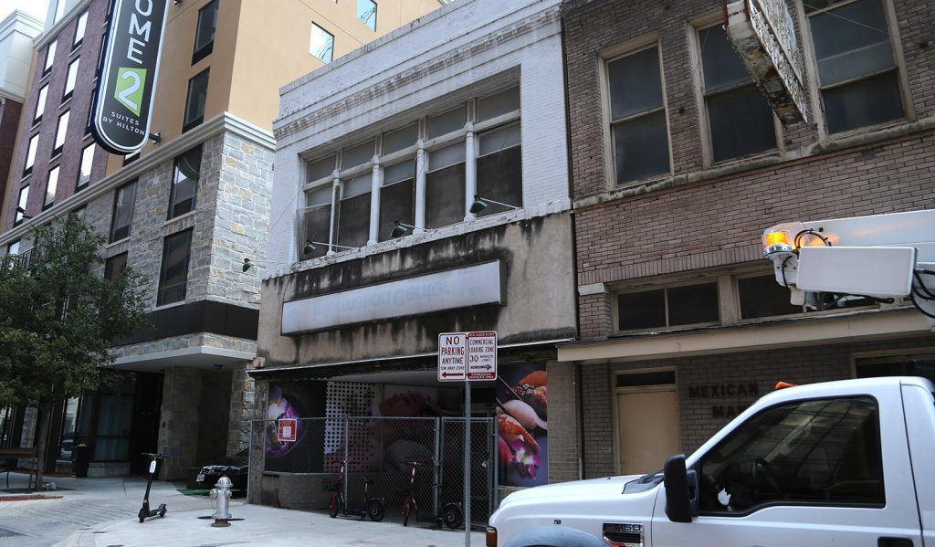 The Maverick building at 112 Soledad St. will be converted into a restaurant and hotel space.