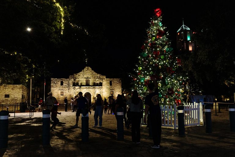 Scenes from the Alamo, the River Walk and other popular locations in downtown San Antonio this time of the year.