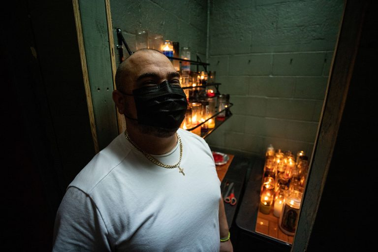 Jonathan Ray Coronialla opened his yerberia, Botanica los Misterios, on the south side of San Antonio 10 years ago as a positive place for spiritual and physical healing for the community, he said on Dec. 2, 2021.