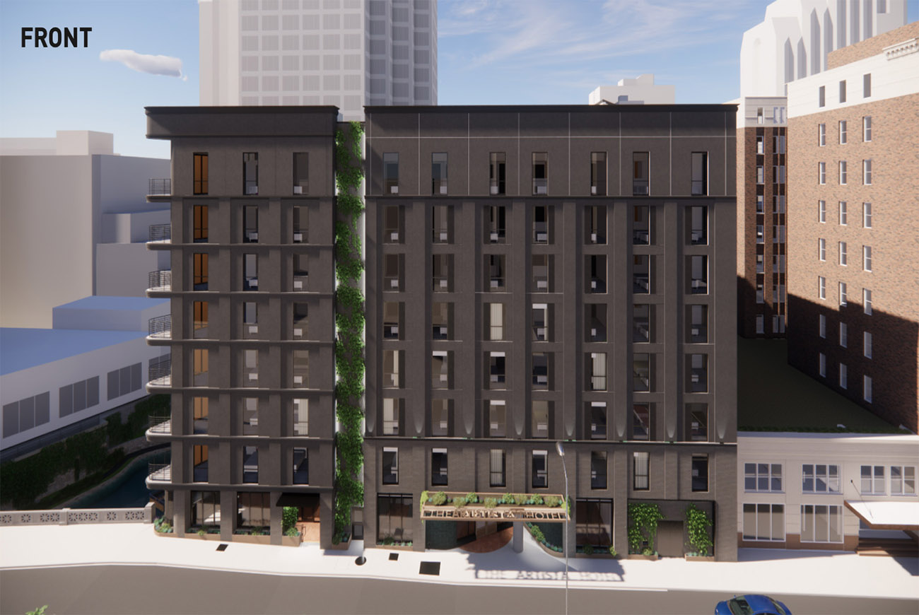 Development Profile: 121-room Artista Hotel approved by San Antonio design review commission