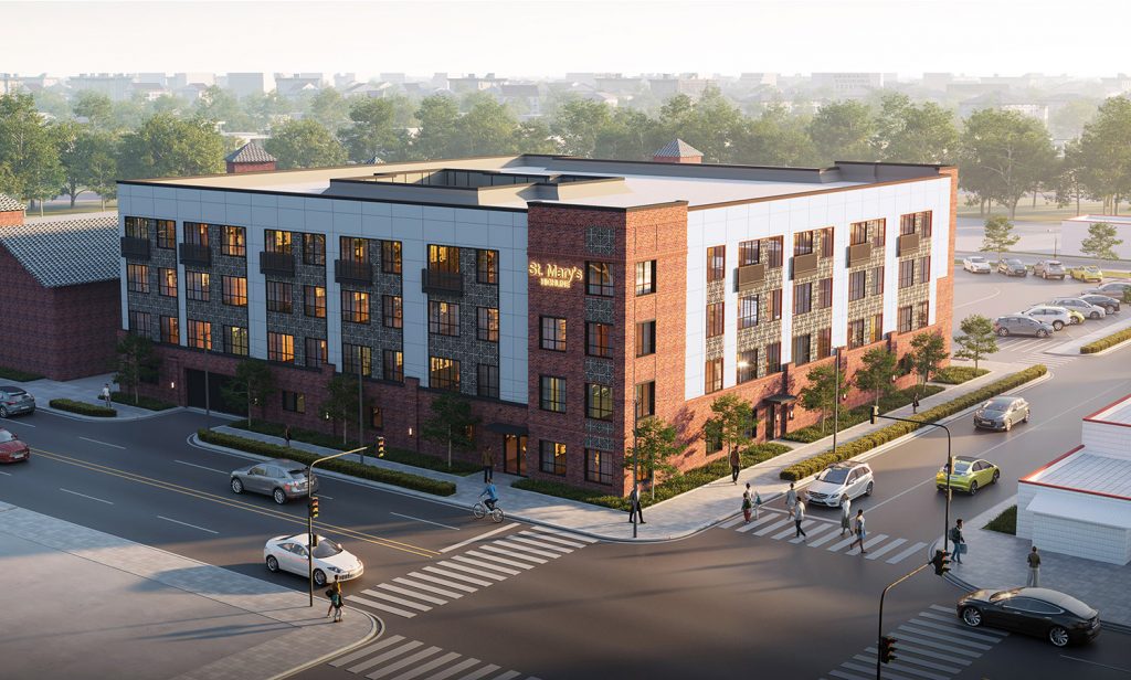 Houston developer Urban Genesis is planning to build 63 market-rate apartments at this location at North St. Mary’s and Camden streets in San Antonio, Texas. Construction is expected to begin first quarter 2023.